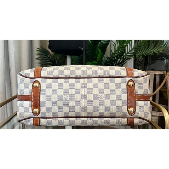 LOUIS VUITTON DAMIER AZUR STRESA PM TOTE WITH DUST BAG WITH COA - Picture 7 of 16